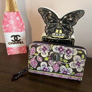 Vera Bradley Purple Clutch Wallet